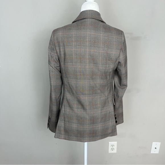 NWT A LOVES A PLAID DOUBLE BREASTED BLAZER SIZE MEDIUM - Picture 10 of 15